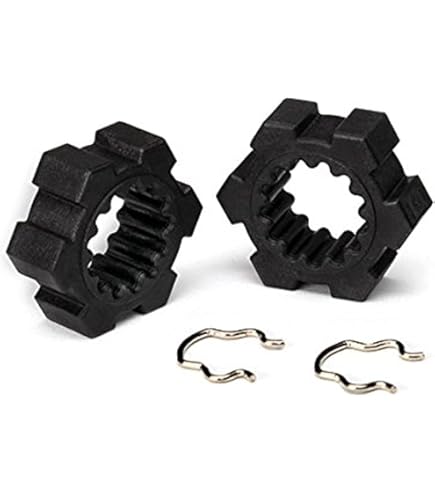 Traxxas 7757 X-Maxx Wheel Hex Clips (Set of 6), Cars